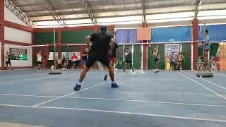 2nd Inato Badminton Tournament Game 1 of Lluwyn Tamparong and Jayvee Bandoja