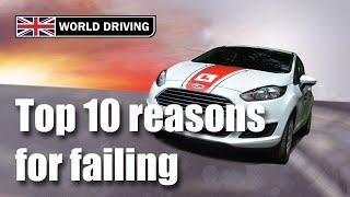 Top 10 Reasons for Failing the UK Driving Test