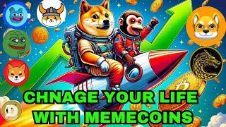 The best low cap meme coins to buy before 2025 - turn 1k to 1 million !