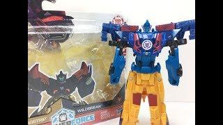 Transformers RID Crash Combiners Dragbreak Dragstrip and Wildbreak Chefatron Review