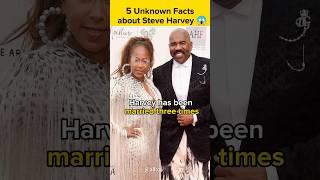 5 Unknown Facts about Steve Harvey  #shorts