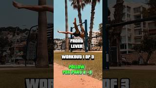 Front lever Routine #frontlever #frontlevertraining #calisthenics