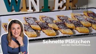 Schnelle Weihnachtsplätzchen im Ninja Combi 12-in-1 Multikocher | Einfaches Rezept mit Marmelade 