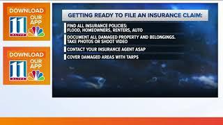 How to file an insurance claim after hurricane or major storm