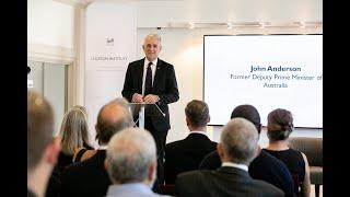 Road to Character: John Anderson speaks on the topic of Civility - The Legatum Institute