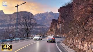 Driving to Shibanyan 4K HDR - A Paradise Village in the Valley - Linzhou, China