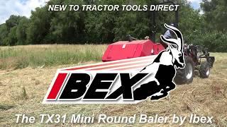 TX31 Mini Round Baler by Ibex