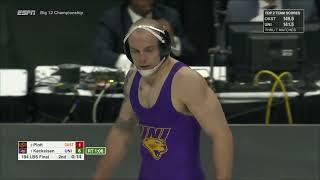 Parker Keckeisen (UNI) vs Dustin Plott ( OKST ) 184 lbs Finals | Big 12 Wrestling Championships 2025