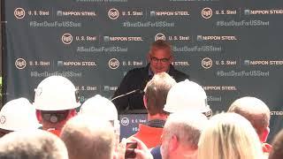 U. S. Steel employee rally in support of proposed Nippon Steel transaction - Sept. 4, 2024