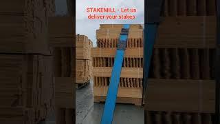 Stakemill, lower prices on quality wood stakes and lath