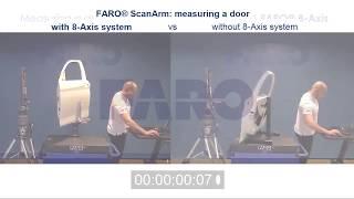 FARO - Comparison Scan Arm with and without 8 Axis Portable Arm System