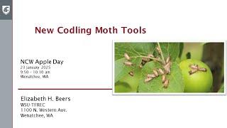 New codling moth tools