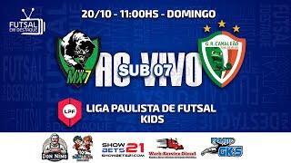 LIGA PAULISTA DE FUTSAL KIDS - MX7 X CAMALEÃO - SUB 07