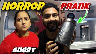 Scary Horror prank on wife  || priya bohot dar gyi || jeet thakur pranks #couplegoals