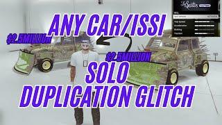 SOLO ANY CAR DUPLICATION GLITCH IN GTA 5 ONLINE NEW DLC NEW GEN PS5/XBOX