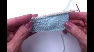 How to Count Rows in Knitting / Stockinette and Garter Stitch