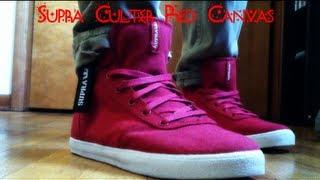 Supra Cuttler Red Canvas