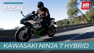 Essai Kawasaki Ninja 7 Hybrid : la première moto hybride de l'histoire