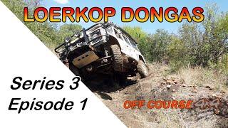 S3E1 Scary moment in dongas, Nissan Patrol, Defender 110, 80 Series off road and oval track race