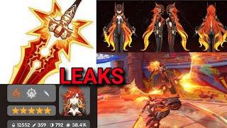 FULL LEAKS MAVUIKA GAMEPLAY - WEAPON SIGNATURE -MATRIAL PRE FARM - Genshin impact