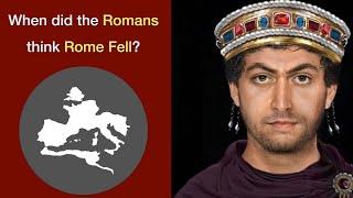 When did the Romans think Rome Fell?