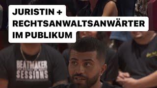 Juristin und Rechtsanwaltsanwärter im Publikum #crowdshow #standupcomedy