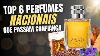 PERFUMES NACIONAIS EXCLUSIVOS QUE PASSAM CONFIANÇA