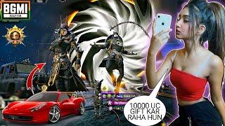 Prank on Toxic Girl hates Noob in  in Conqueror Rank Push Lobby | BGMI