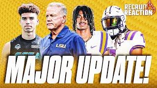 LSU Tigers REBOUND, Hold ELITE Class Together | FSU Flip Target Visits Baton Rouge