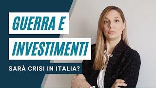 Investimenti e Guerra: crisi del mercato immobiliare in Italia?