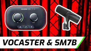 Focusrite Vocaster One & Shure SM7B | Setup & Demo