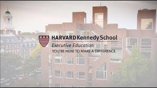 Harvard Kennedy School Executive Education