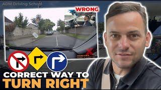 Turning Right At Junctions-Pass Your Driving Test