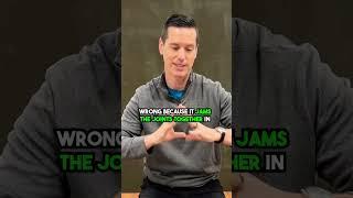 How to crack knuckles the correct way! A self adjust, quick relief, cracking knuckles demo. #shorts
