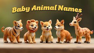 Learn Animal Babies Names in 5 Minutes a Day! - from TOTSTARS #animalbabies #nurseryrhymes