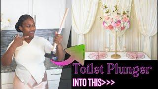 Wedding Planner Shares $1 Dollar Tree Plunger Hack for Stunning Centerpieces