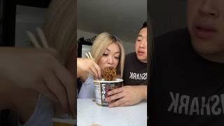 TRYING BLACK BEAN NOODLES: INSTANT FOODS FROM KOREA