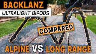 Backlanz Bipod Comparison - Best ULTRALIGHT Rifle Bipod?