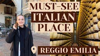 MUST-SEE PLACE IN ITALY  REGGIO EMILIA VLOG + PARMESAN CHEESE TOUR