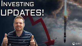 Investing Updates! $RKLB Stock Crash, HIMS, REDWIRE and $LUNR Trades!