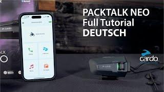 Cardo PACKTALK Neo Full Tutorial Deutsch