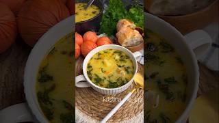 Куриный сырный суп за 20 минут #foodblog