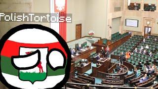 I went to the Polish Parliament (Sejm)