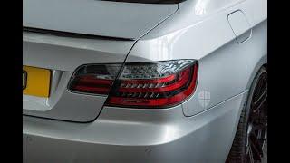 BayOptiks E92 black line sequential LCI style tail lights