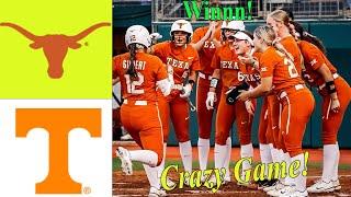 Texas Vs. Tennessee [ FULL GAME ] Jun 2, 2025 | Women's College World Series 2025 Today