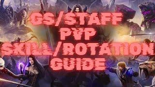 Greatsword and Staff PvP Skill guide for Throne and Liberty!