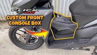 Honda Click 125i/150i Custom Front Console Storage Box | RARA PH