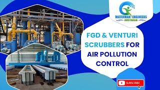 What are FGD & Venturi Scrubbers - Waterman Engineers Australia