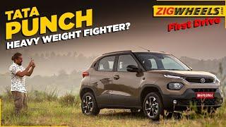 Tata’s Punch First Drive Review | Here to knock out hatchbacks?