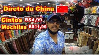 Cintos R4,99, Mochilas R$11,99 Chinês Importador com Preços inacreditáveis